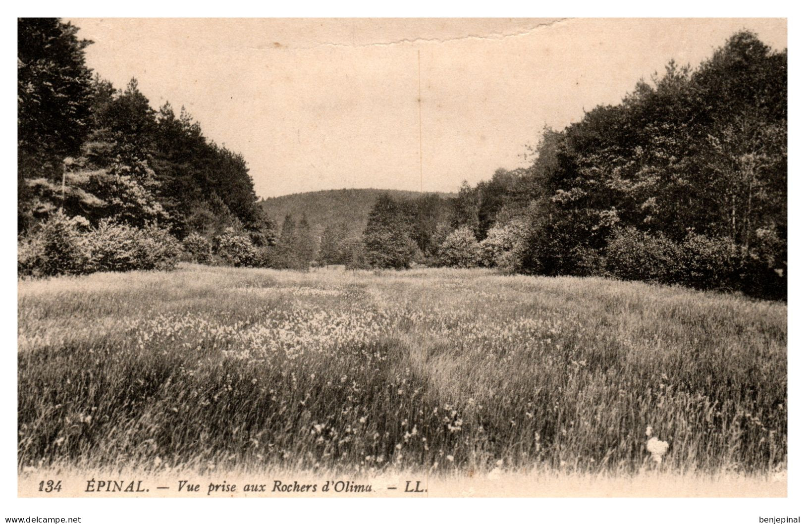 Epinal (Chantraine) - Vue Prise Aux Rochers D'Olima - Epinal