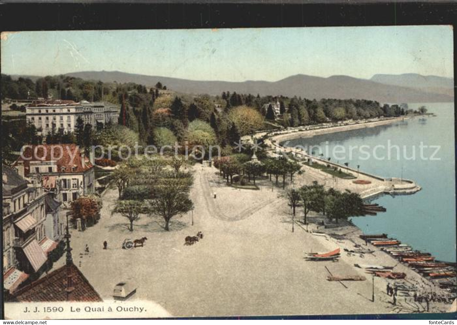 12319330 Ouchy Quai Lac Leman Genfersee Ouchy - Sonstige & Ohne Zuordnung