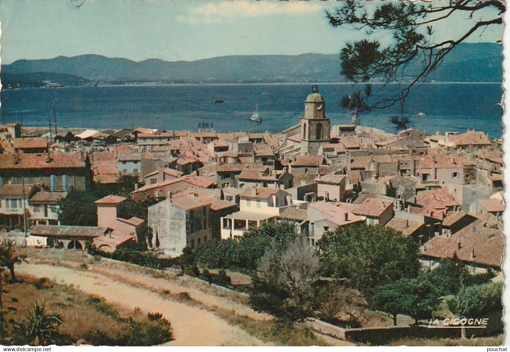 VE 2-(83) SAINT TROPEZ - VUE GENERALE - CARTE COULEURS - 2 SCANS - Saint-Tropez