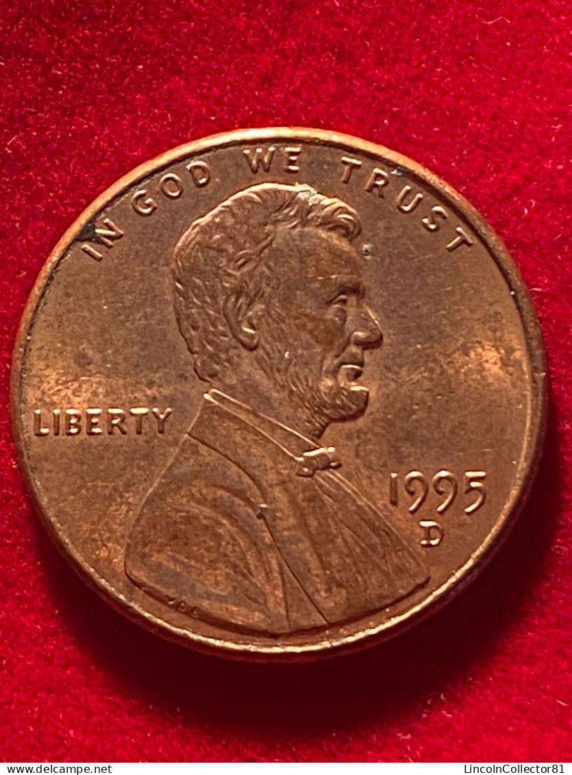 1995 D Lincoln Memorial Penny - 1959-…: Lincoln, Memorial Reverse