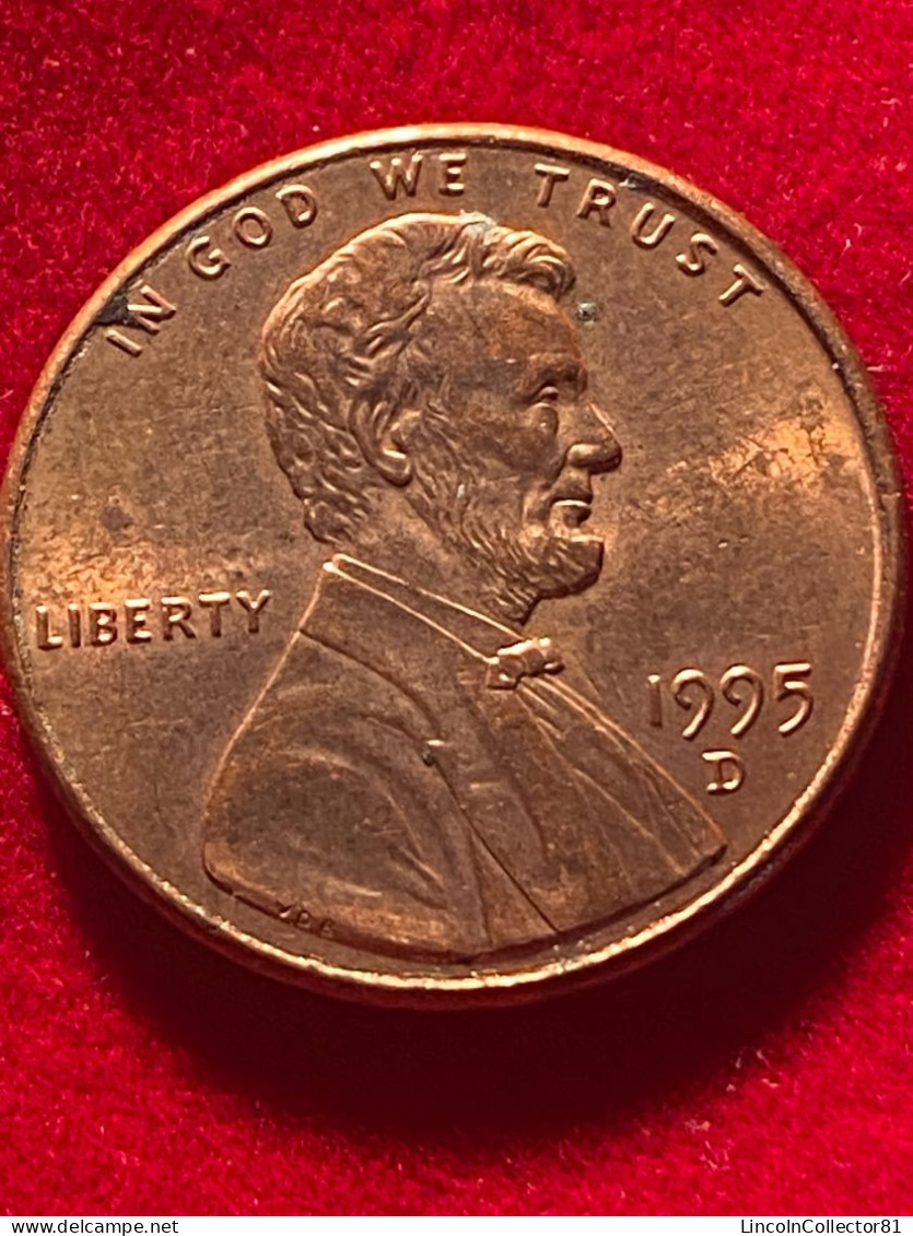 1995 D Lincoln Memorial Penny - 1959-…: Lincoln, Memorial Reverse