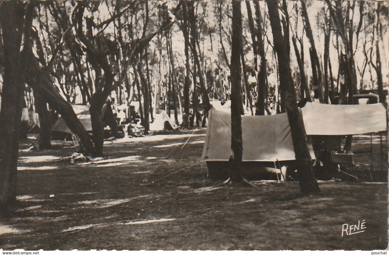 VE 2-(83) HYERES - LA CAPTE - LE CAMPING  - 2 SCANS - Hyeres