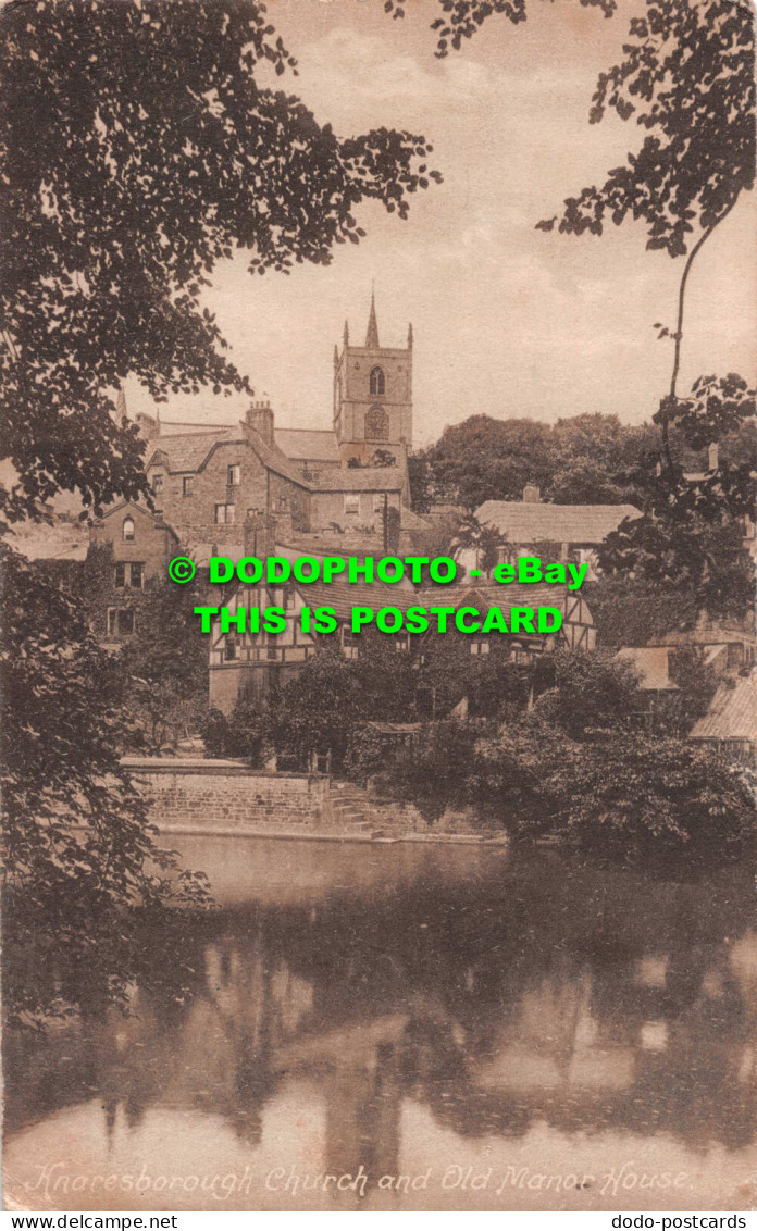 R551071 Knaresborough Church And Old Manor House. F. Frith. No. 63534 - Welt