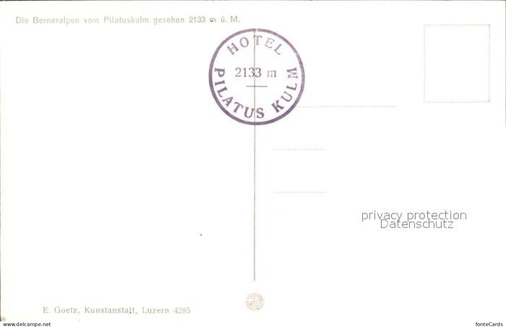 12319310 Pilatus Berner Alpen Vom Pilatuskulm Gesehen Pilatus - Other & Unclassified