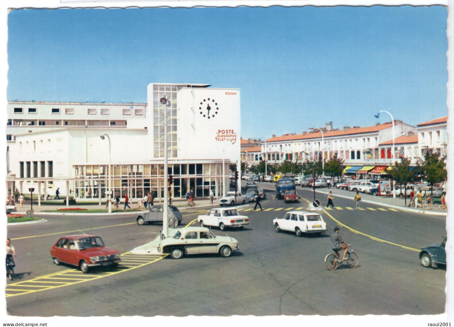 Autos Voitures Automobiles Cars - ROYAN - Renault 16 R16 - Dauphine - Simca 1500 Break - BMW - Citroën 2CV - Etc - Passenger Cars