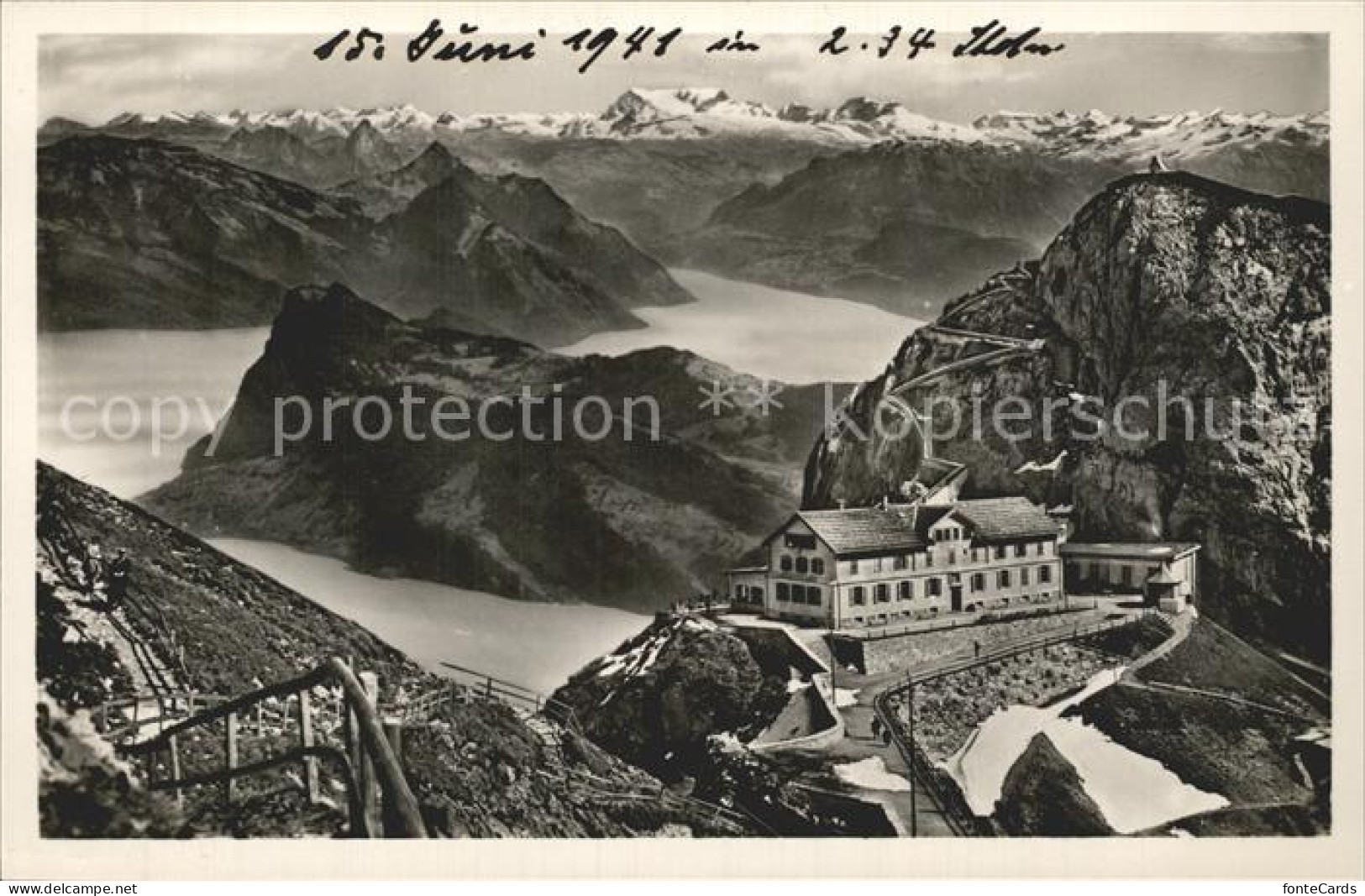 12319280 Pilatus Kulm Berghotel Vierwaldstaettersee Buergenstock Glaernisch Alpe - Sonstige & Ohne Zuordnung