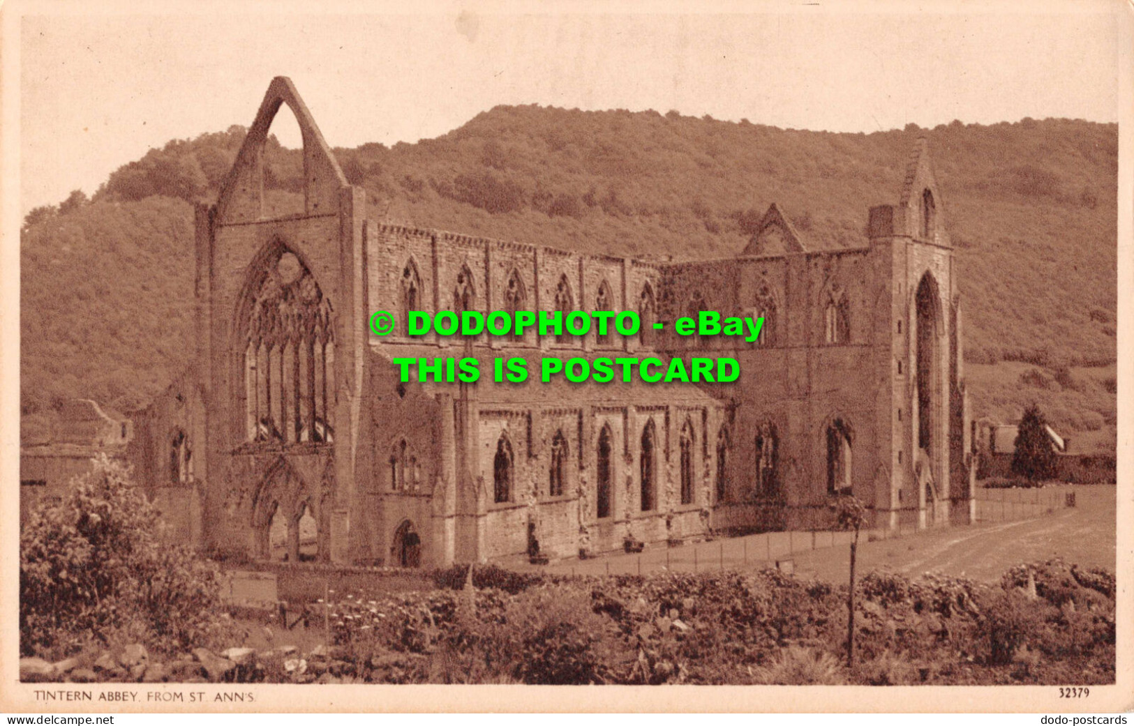 R551280 Tintern Abbey From St. Ann. Postcard - Welt