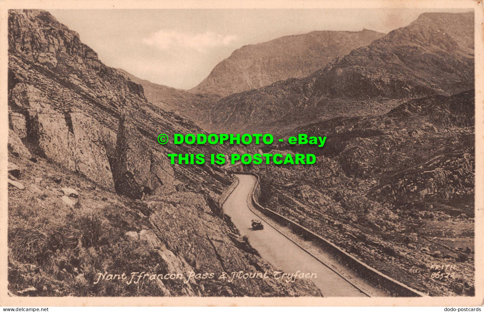 R551283 Nant Ffrancon Pass And Mount Tryfaen. F. Frith - Welt