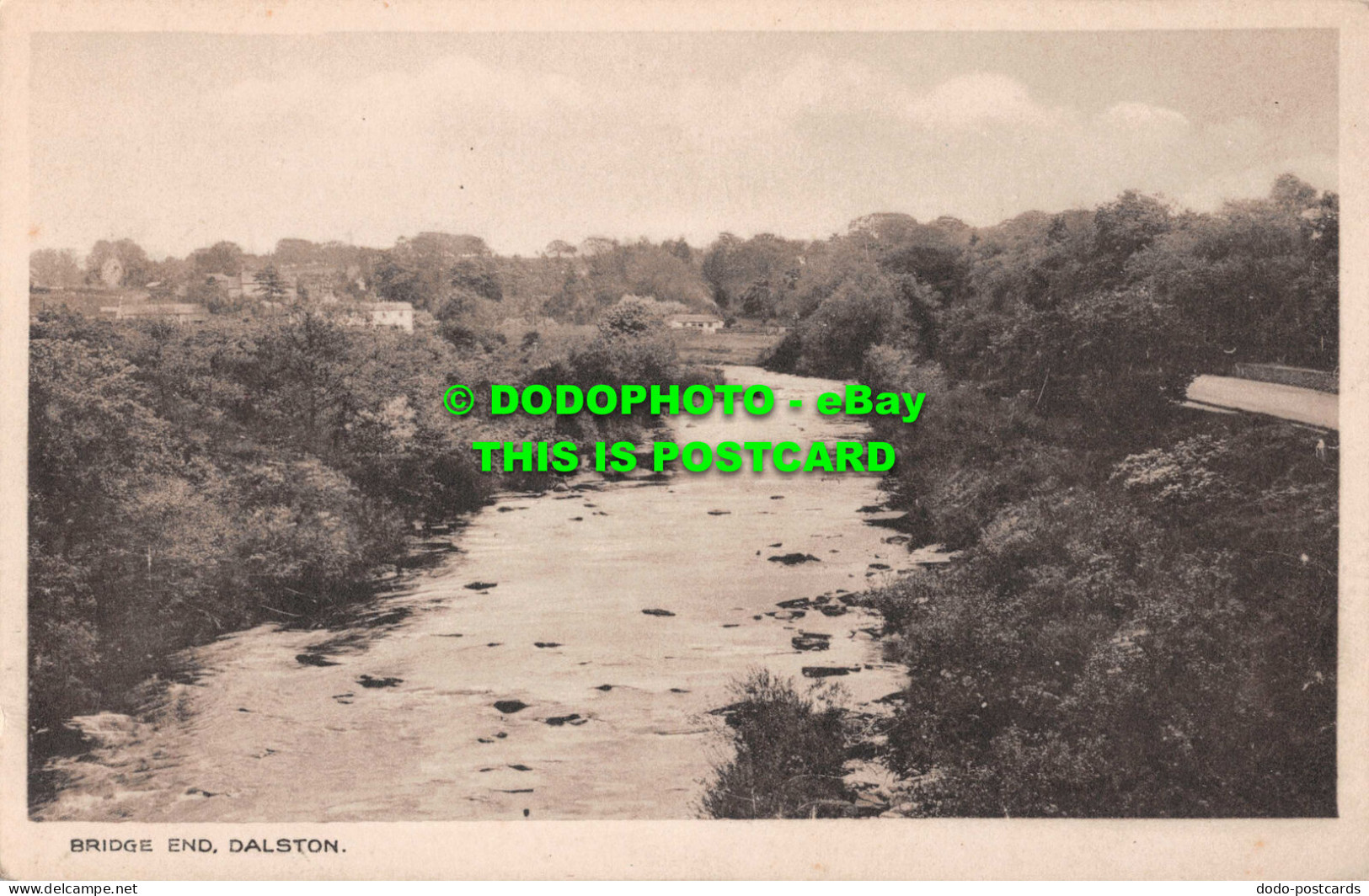 R551287 Dalston. Bridge End. Postcard - Welt