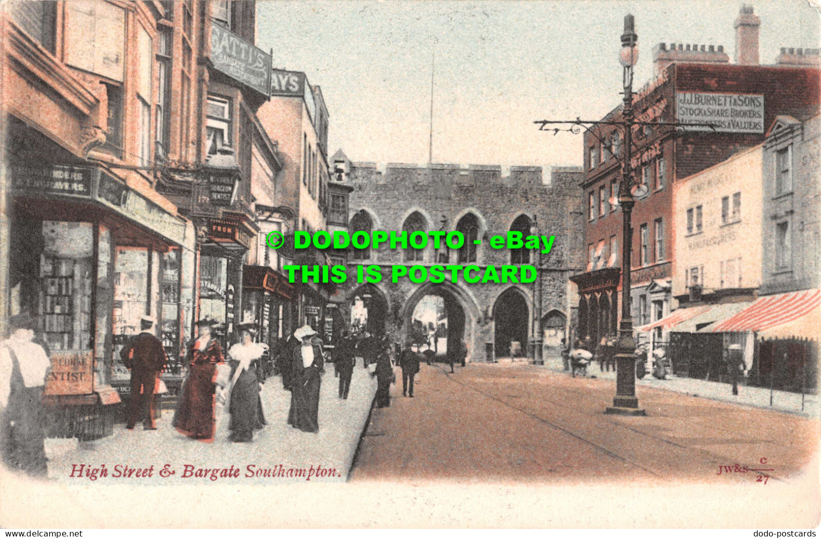 R551306 Southampton. High Street And Bargate - Welt