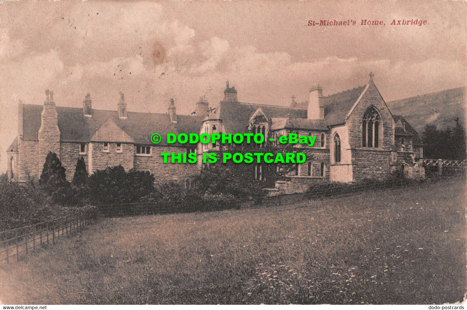 R551313 Axbridge. St. Michael Home. R. Wilkinson. 1912 - Welt
