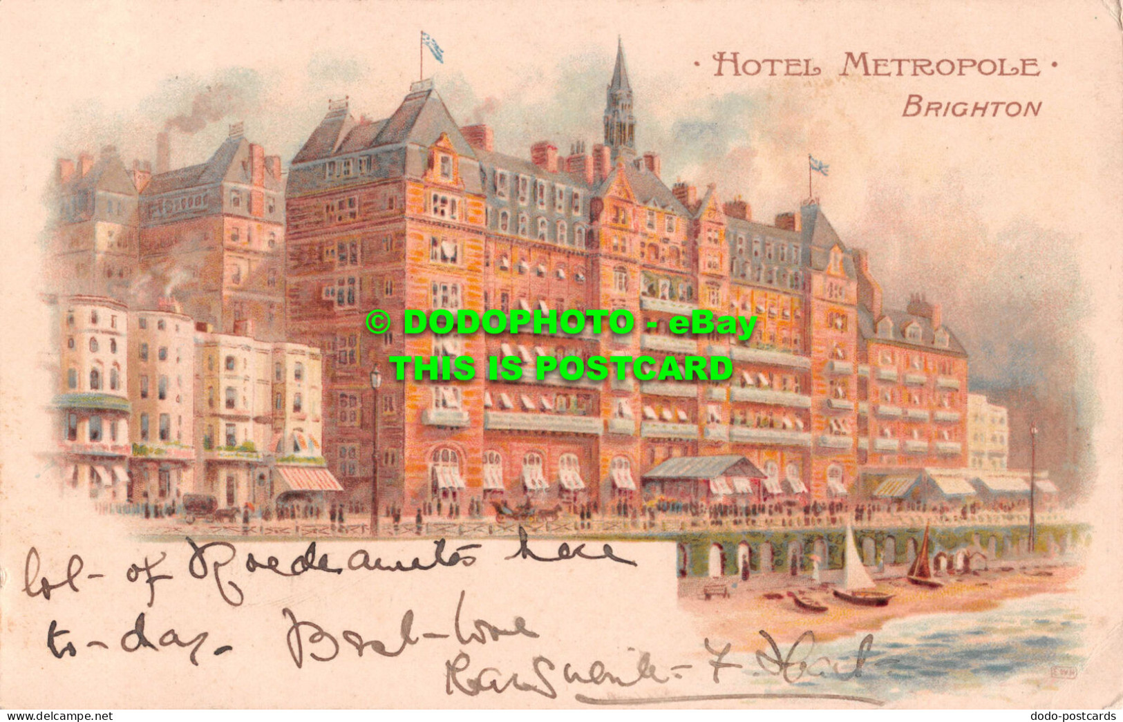 R551316 Brighton. Hotel Metropole. Postcard - Welt