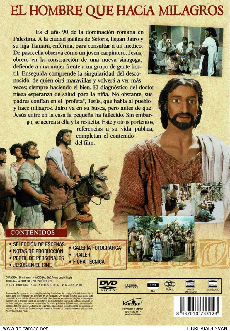 El Hombre Que Hacía Milagros. DVD - Otros & Sin Clasificación