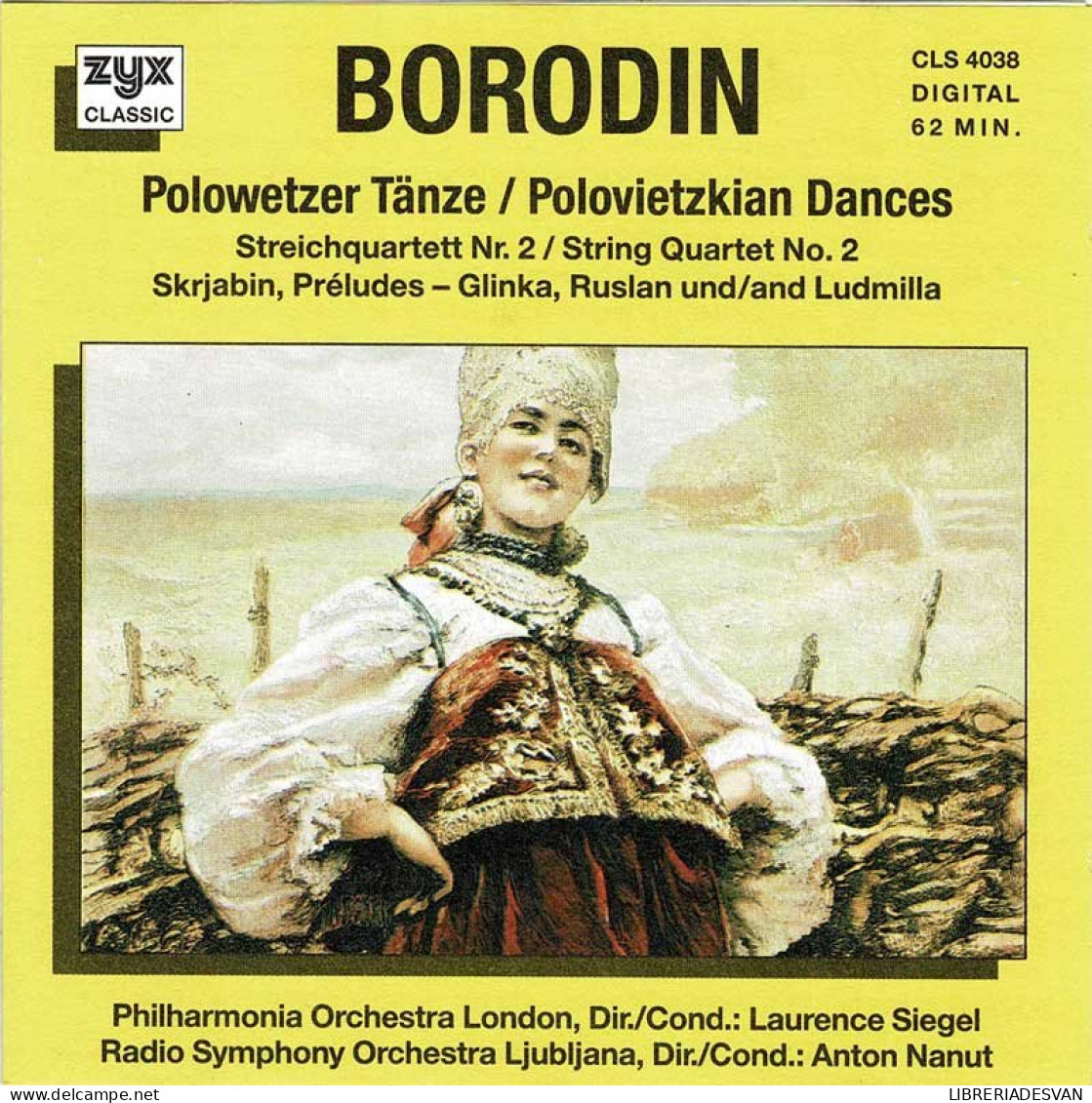 Borodin - Polovietzkian Dances. CD - Classical
