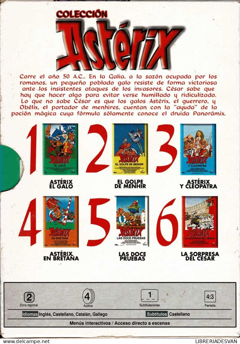 Colección Astérix. 6 X DVD - Other & Unclassified