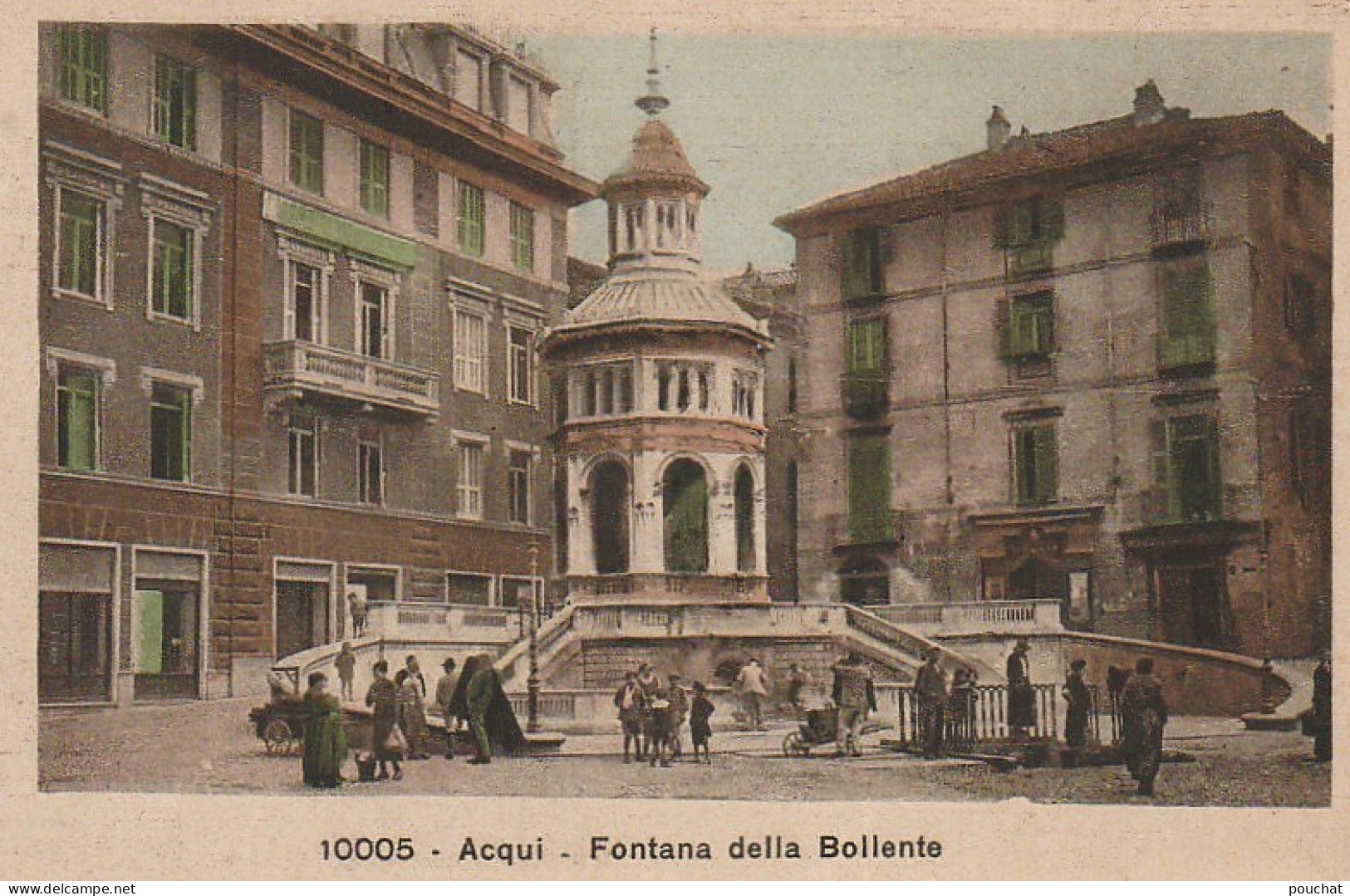 VE 7-( ITALIA ) ACQUI - FONTANA DELLA BOLLENTE - 2 SCANS - Alessandria