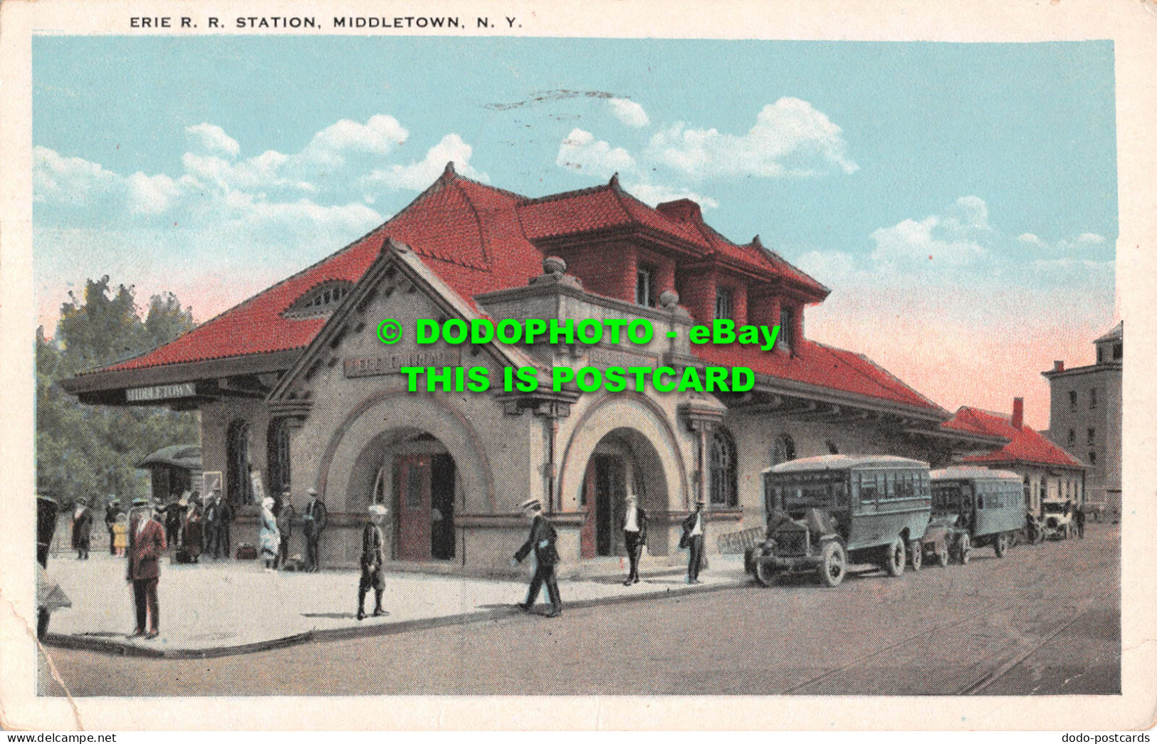 R551339 Middletown. Erie R. R. Station. J. Ruben - Welt