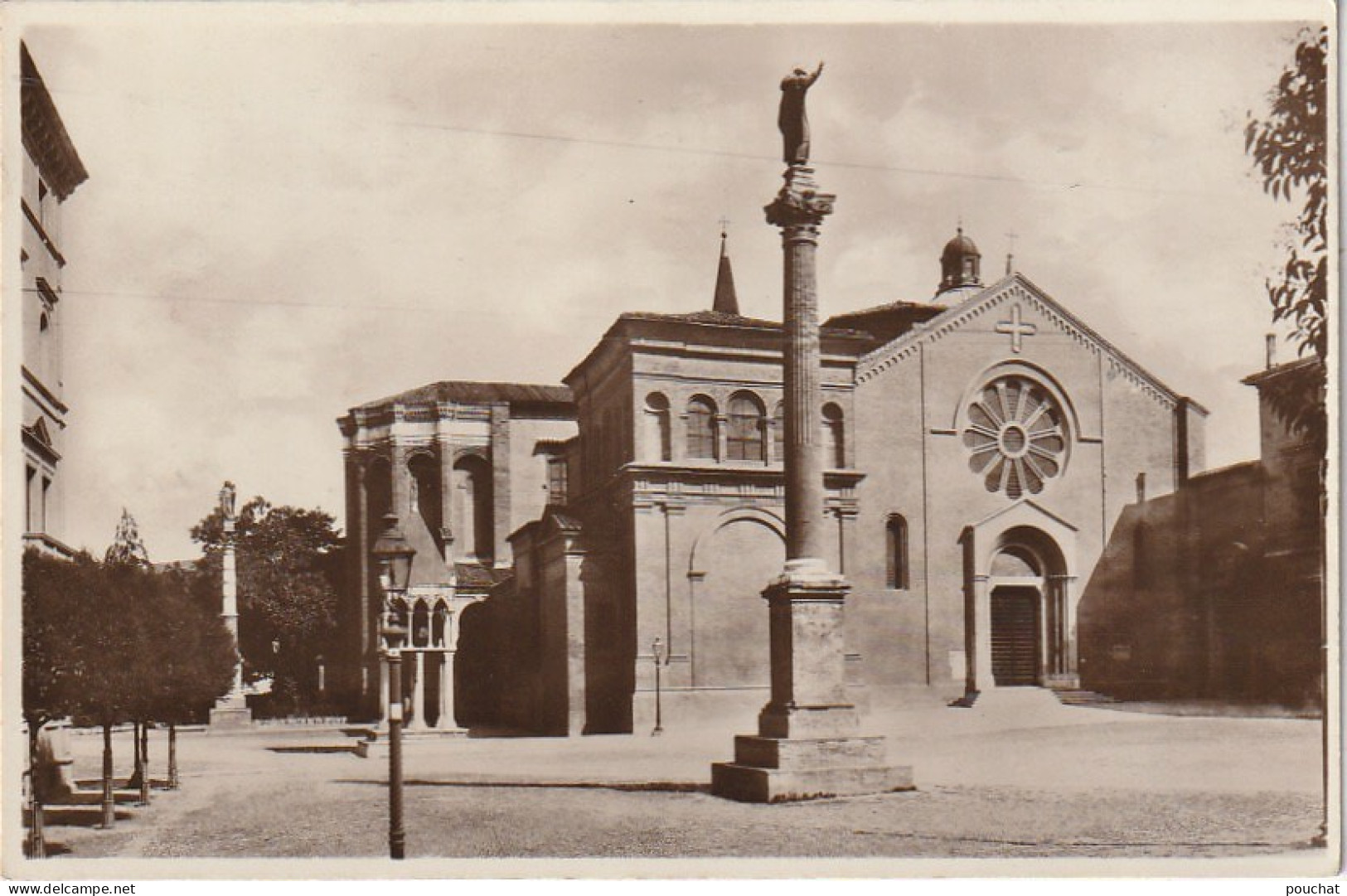 VE 8-( ITALIA ) BOLOGNA - PIAZZA E CHIESA DI SAN DOMENICO - 2 SCANS - Bologna