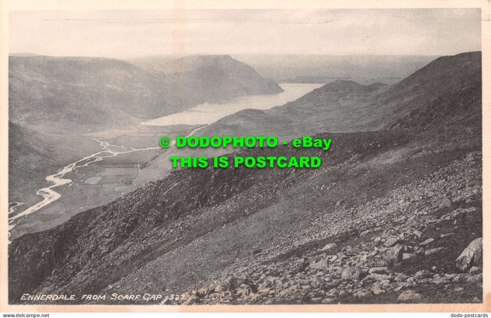 R551345 Ennerdale From Scarf Gap. Mayson Keswick Series - Welt