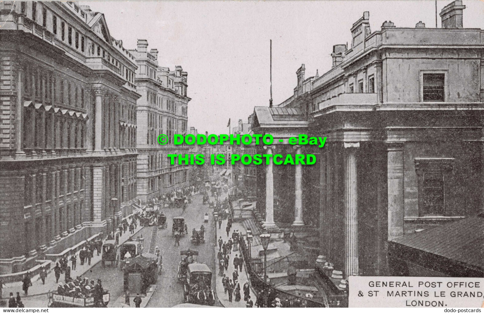 R551352 London. General Post Office And St. Martins Le Grand - Autres & Non Classés