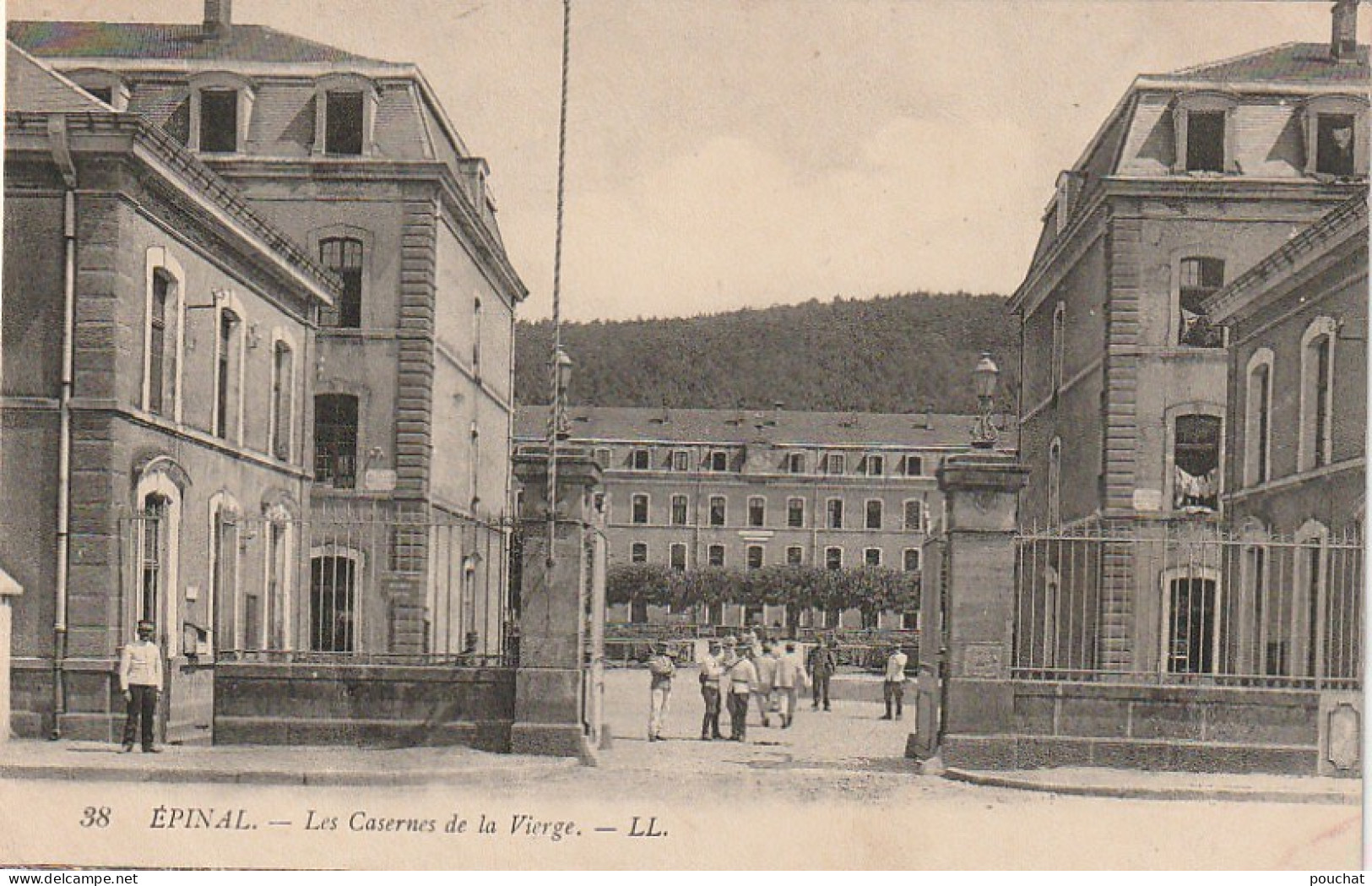 VE 10-(88) EPINAL - LES CASERNES DE LA VIERGE  - 2 SCANS - Epinal