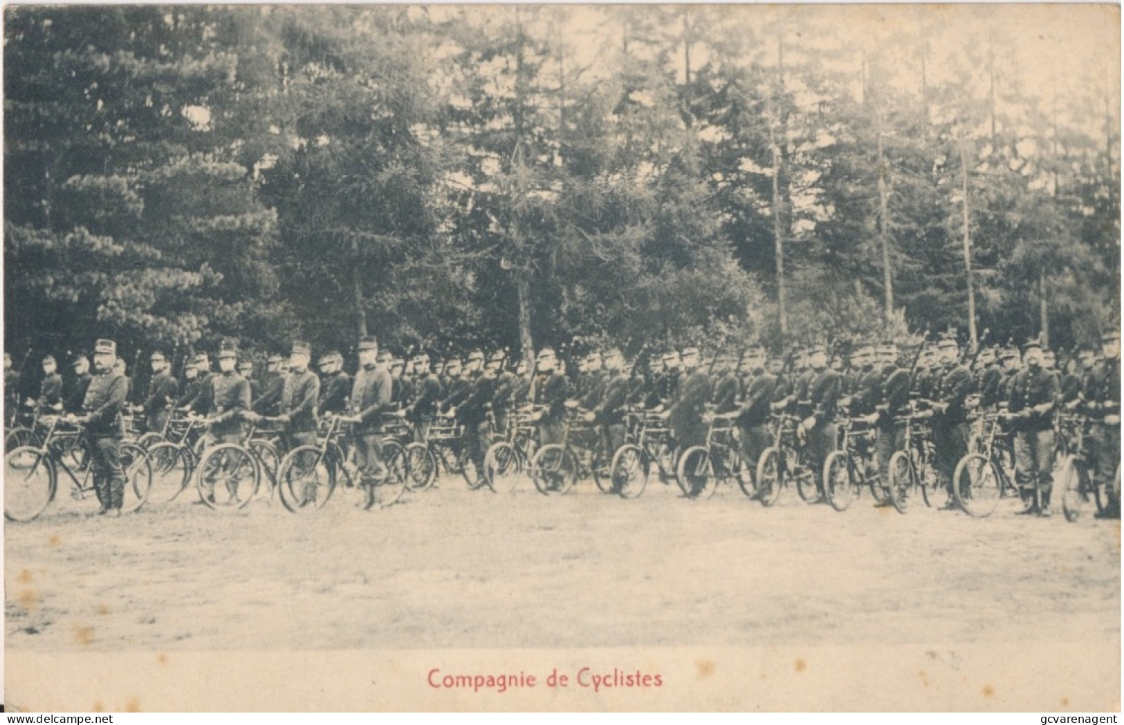 COMPAGNIE DE CYCLISTES    ZIE AFBEELDINGEN - Regiments