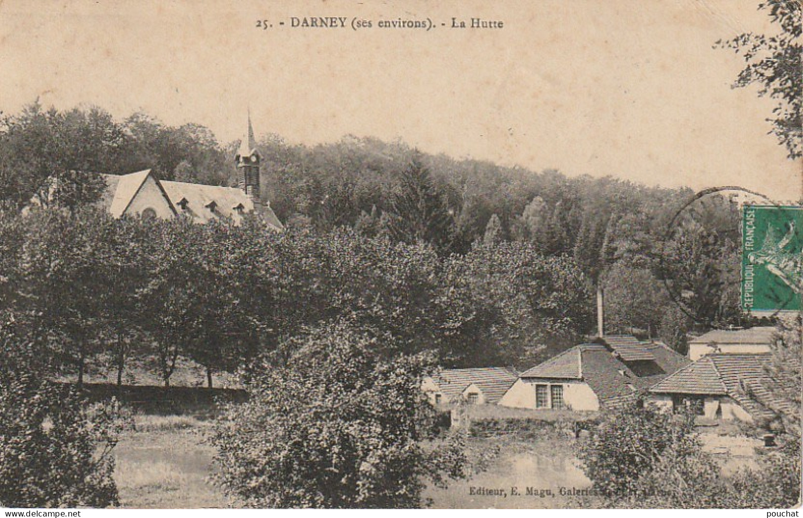 VE 11-(88) DARNEY ( SES ENVIRONS ) - LA HUTTE - 2 SCANS - Darney