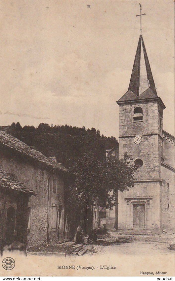 VE 11-(88) SIONNE - L' EGLISE - 2 SCANS - Other & Unclassified