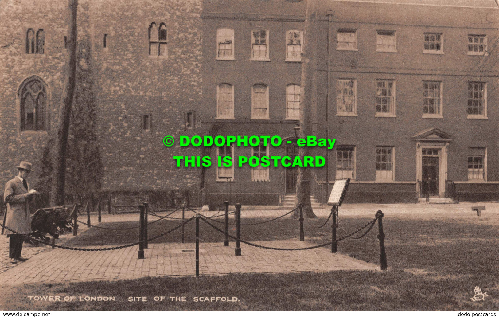 R551398 Tower Of London. Site Of The Scaffold. Tuck. Photogravure. No. 2170 - Other & Unclassified