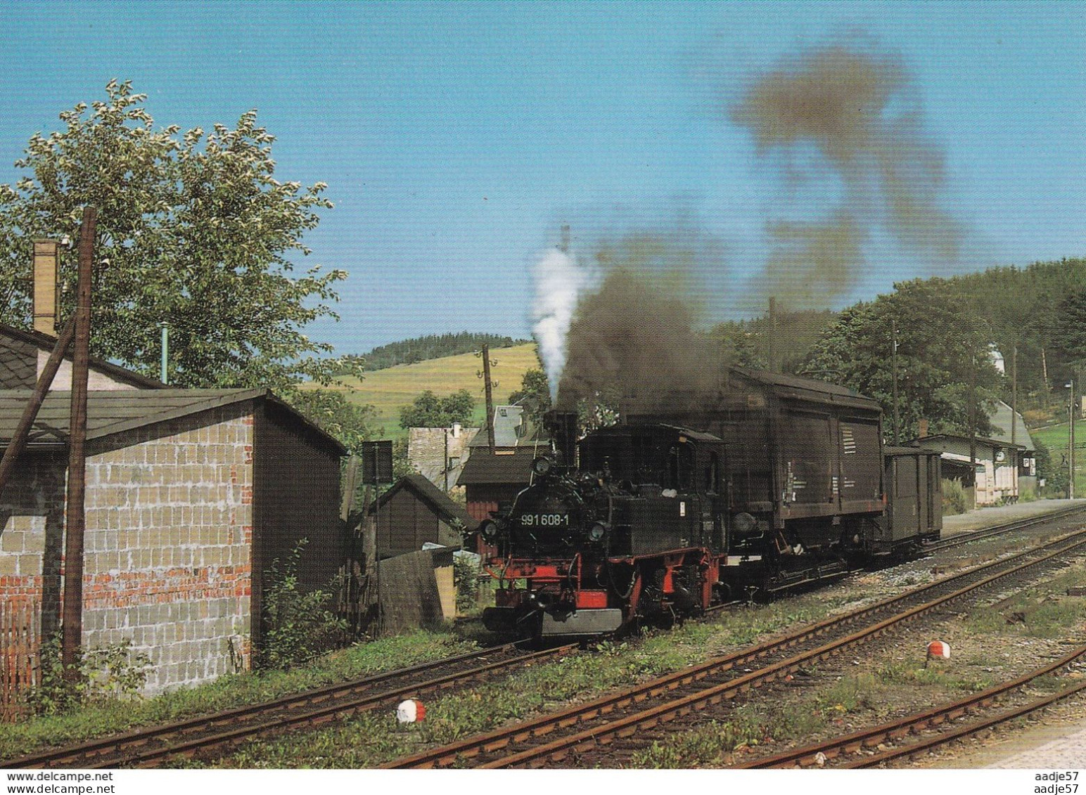 Deutschland Germany Schmalspurbahn Cranzahl - Oberwiesenthal - Trains