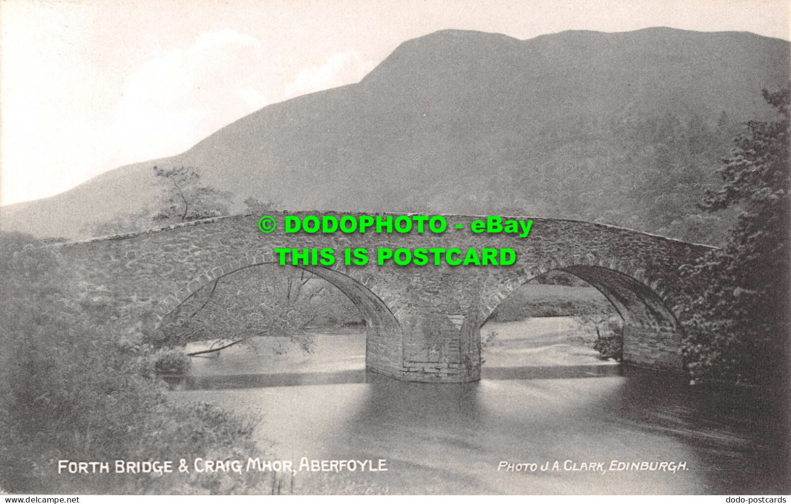 R551416 Aberfoyle. Forth Bridge And Craig Mhor. J. A. Clark - Welt