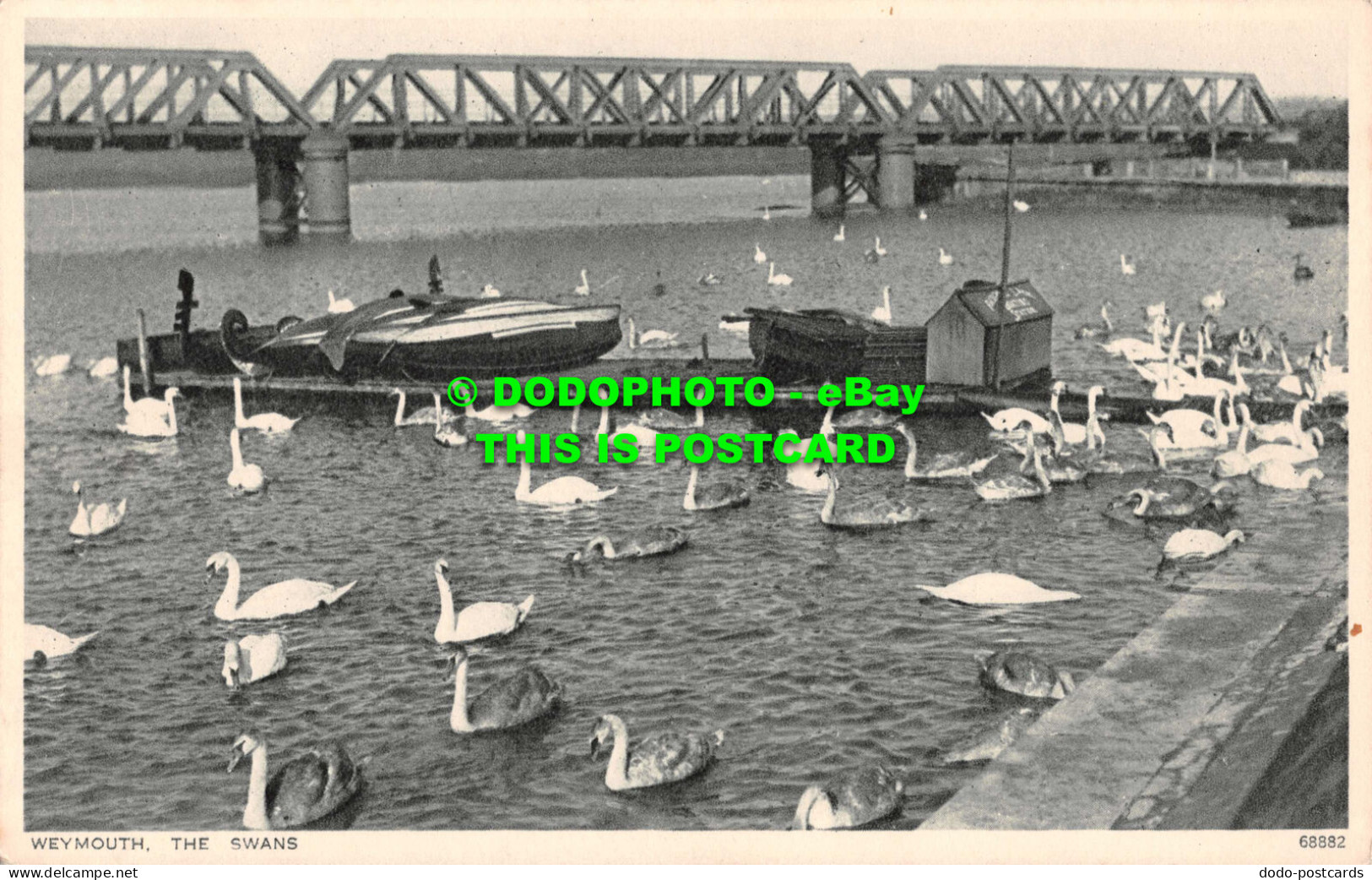 R551419 Weymouth. The Swans. Photochrom - Welt