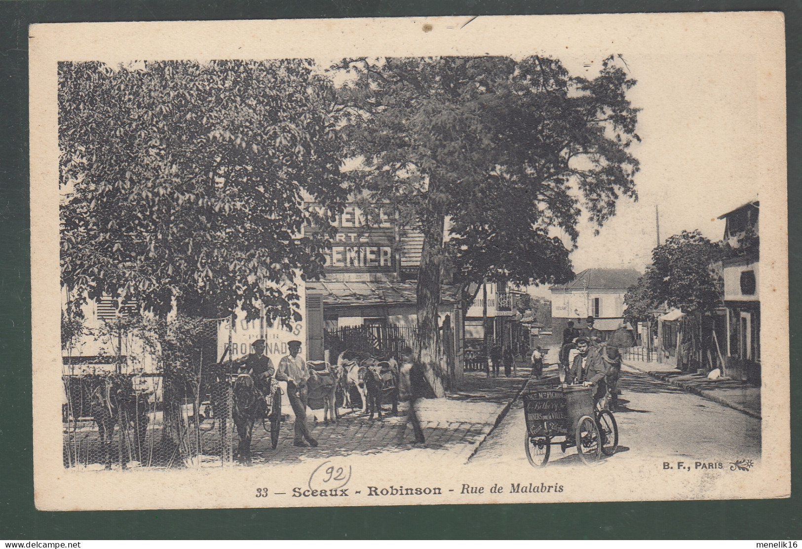 CP - 92 - Sceaux-Robinson - Rue De Malabris - Sceaux