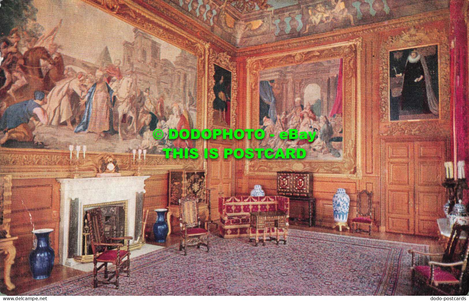 R551427 Queen Audience Chamber. The State Apartments. Windsor Castle. Tuck. Oile - Welt