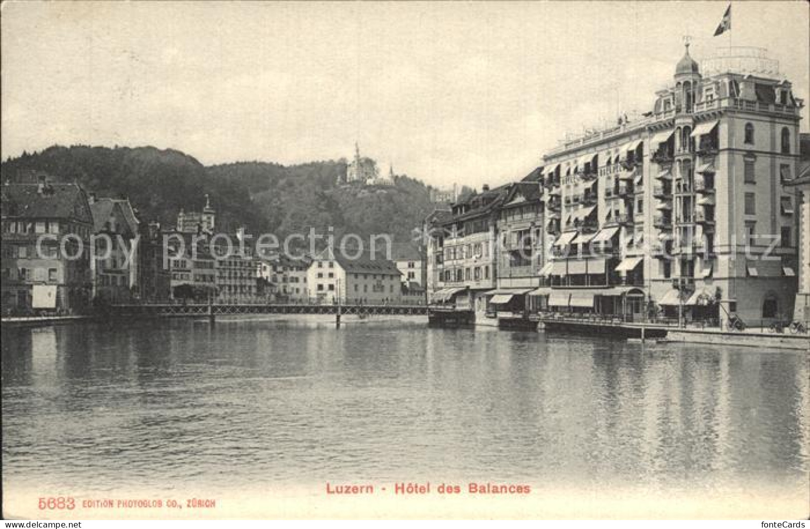 12318143 Luzern LU Hotel Des Balances Vierwaldstaettersee Luzern - Andere & Zonder Classificatie