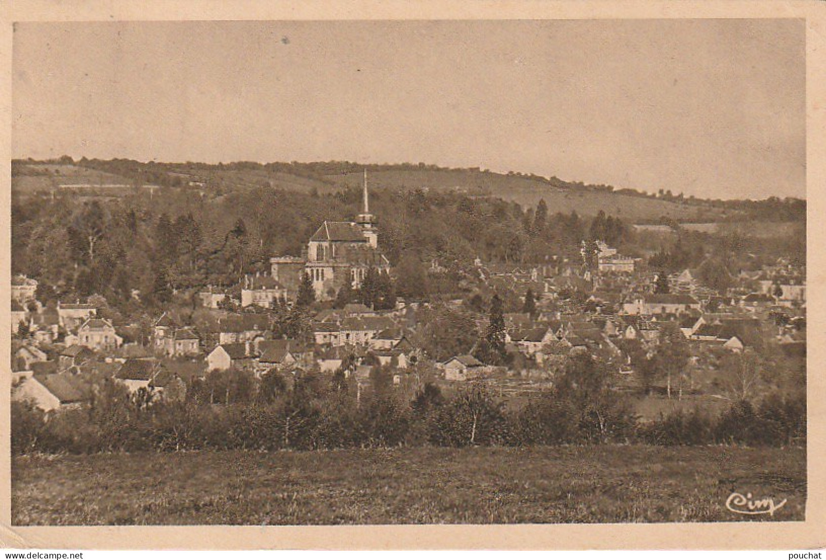 VE 14-(89) TOUCY - VUE GENERALE - 2 SCANS - Toucy