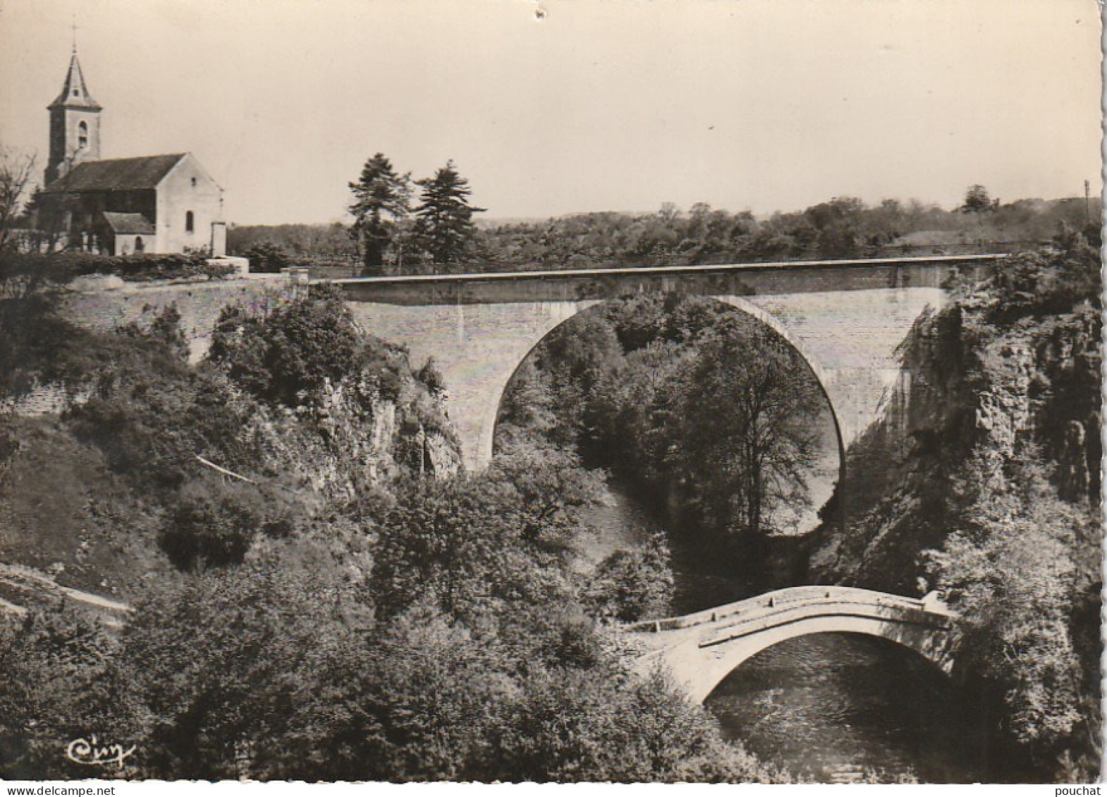 VE 15-(89) PIERRE PERTHUIS - LES DEUX PONTS  - EGLISE - 2 SCANS - Autres & Non Classés