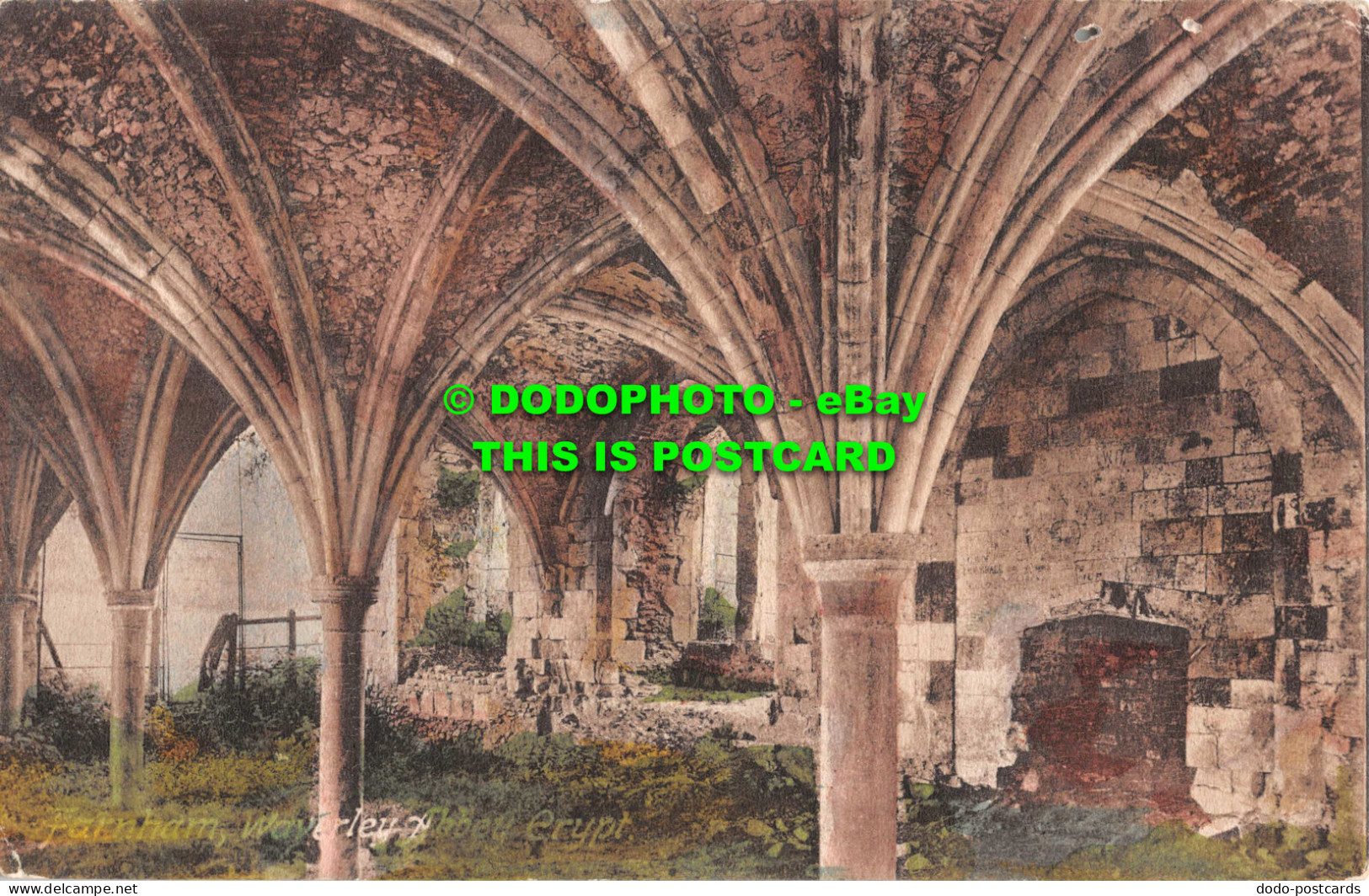 R551447 Harnham. Waverley Abbey Crypt. F. Frith. No. 36140. 1914 - Welt