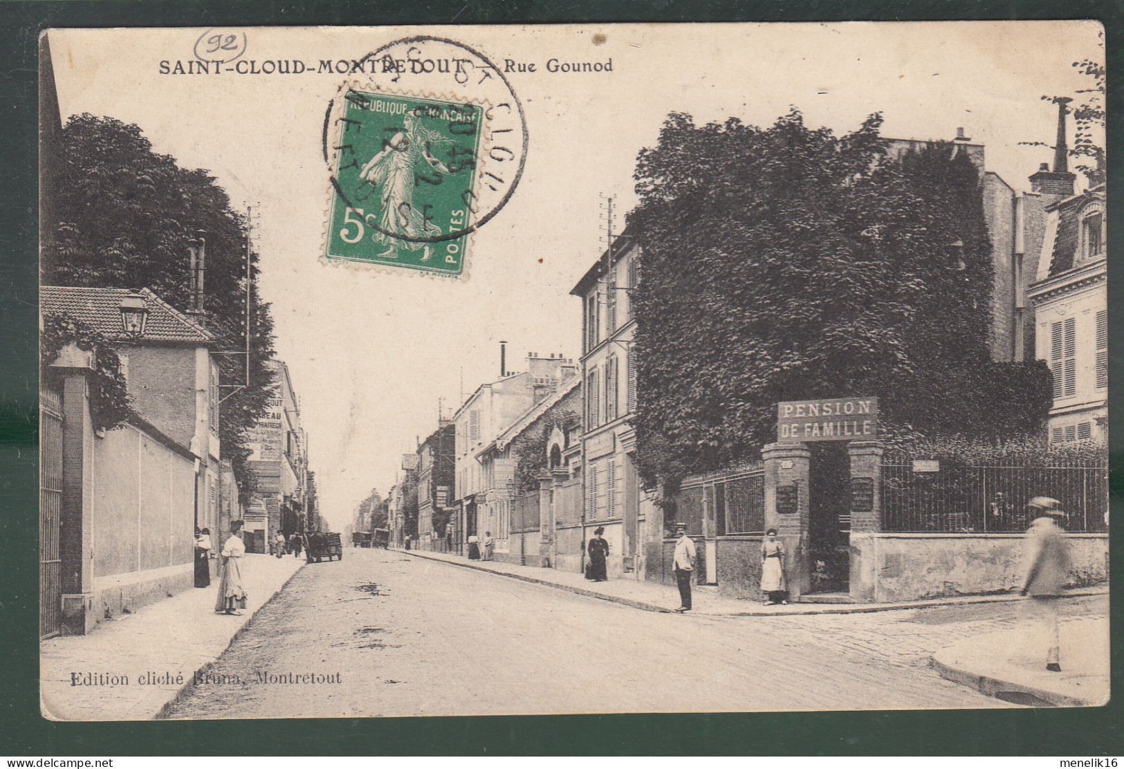 CP - 92 - Saint-Cloud-Montretout - Rue Gounod - Saint Cloud