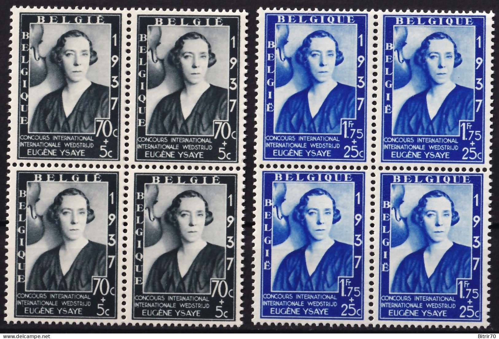 Belgica, 1937 Y&T. 456 / 457, MNH. - Unused Stamps