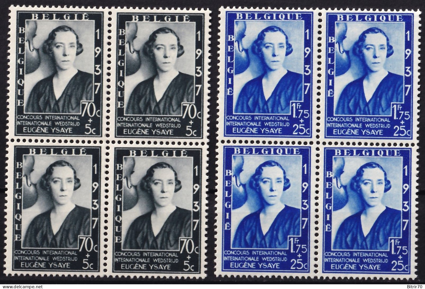 Belgica, 1937 Y&T. 456 / 457, MNH. - Ungebraucht