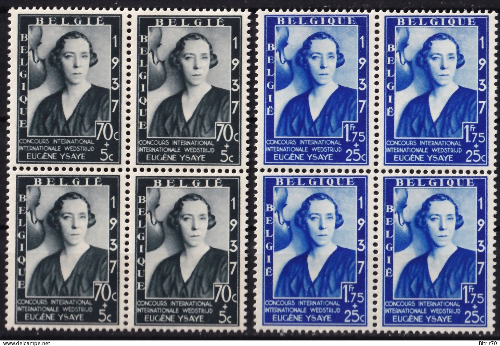 Belgica, 1937 Y&T. 456 / 457, MNH. - Neufs