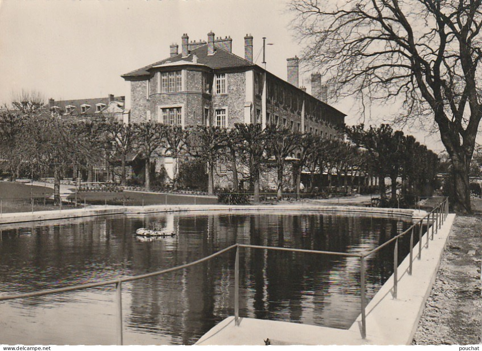 VE 16-(91) ECOLE SAINT NICOLAS D' IGNY - LA PIECE D' EAU  - 2 SCANS - Igny