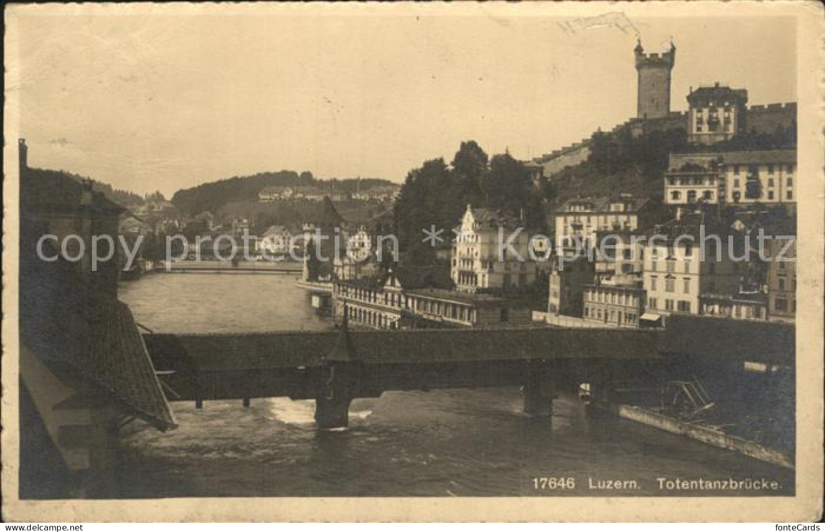 12318110 Luzern LU Totentanzbruecke Luzern - Andere & Zonder Classificatie