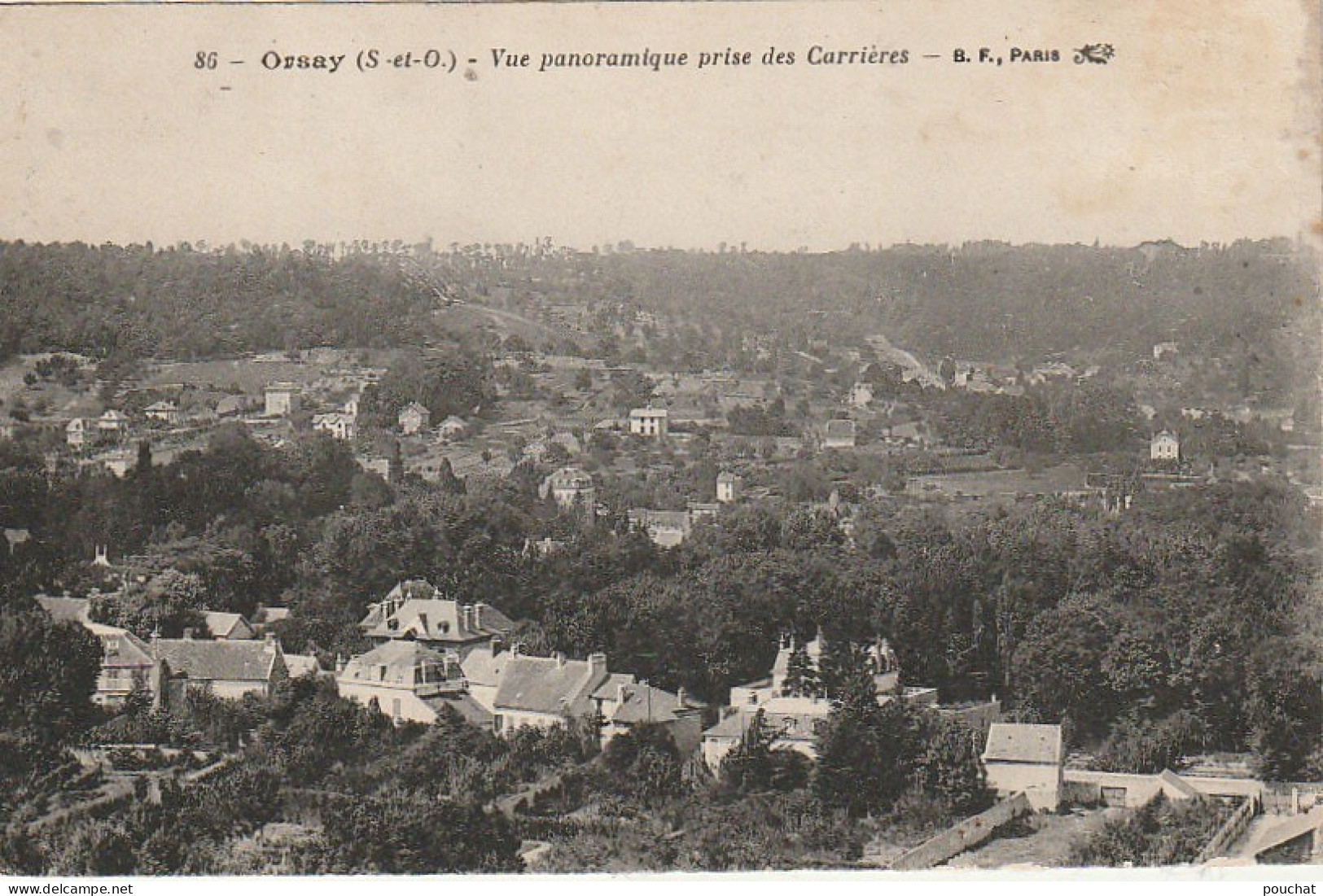 VE 16-(91) ORSAY - VUE PANORAMIQUE PRISE DES CARRIERES  - 2 SCANS - Orsay