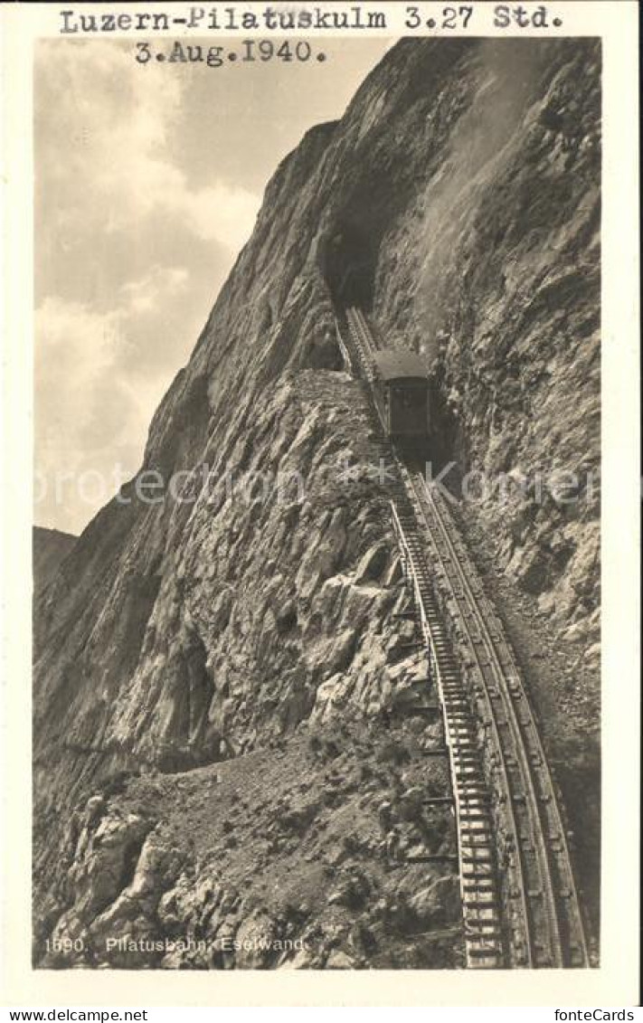 12318061 Pilatus Kulm Pilatusbahn Eselwand Pilatus  - Sonstige & Ohne Zuordnung