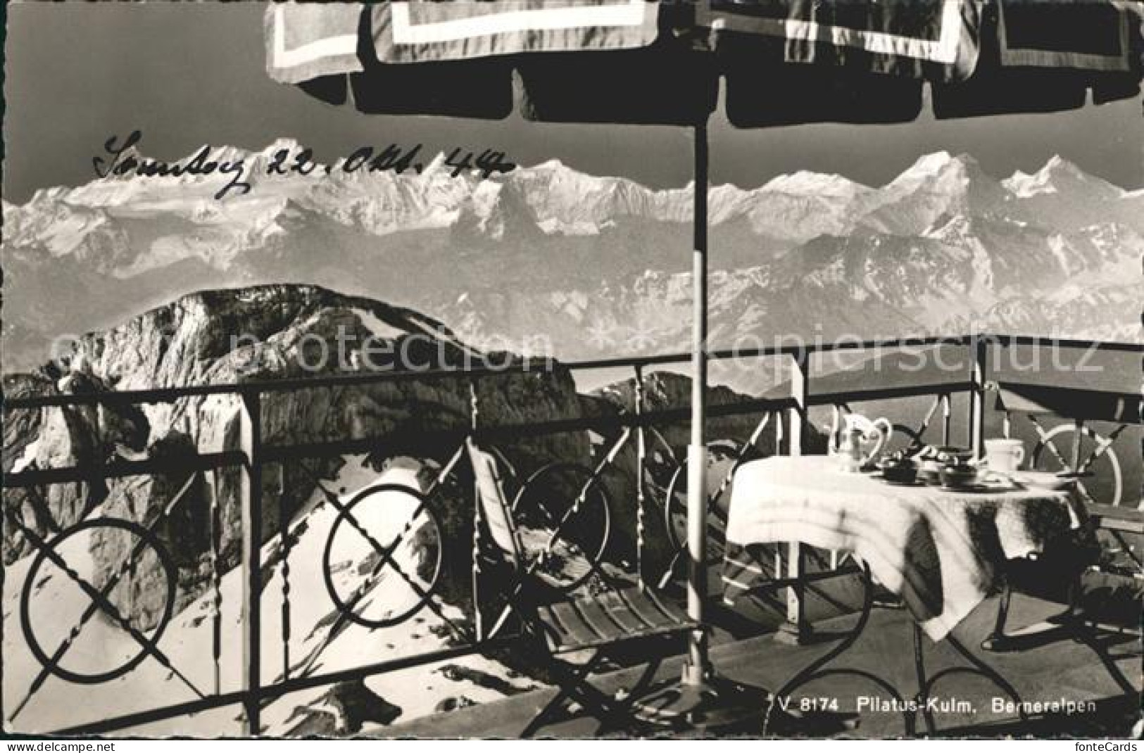 12318054 Pilatus Kulm Berghotel Terrasse Berner Alpen Pilatus  - Other & Unclassified