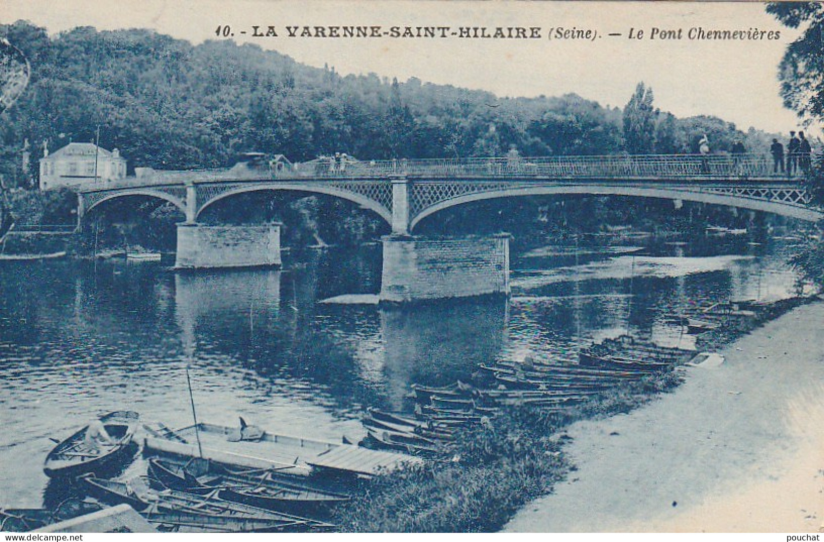 VE 19 -(94) LA VARENNE SAINT HILAIRE - LE PONT CHENNEVIERES - 2 SCANS - Other & Unclassified