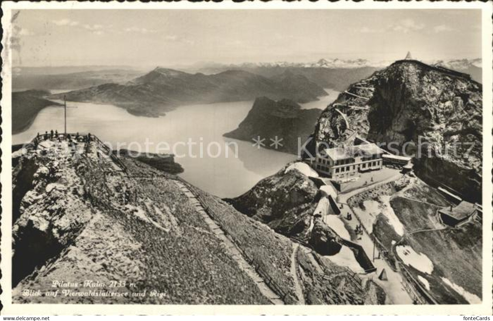 12318034 Pilatus Kulm Berghotel Vierwaldstaettersee Rigi Alpenpanorama Pilatus  - Sonstige & Ohne Zuordnung