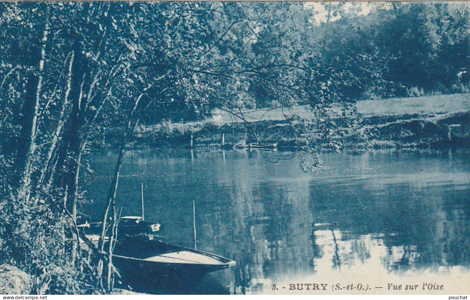 VE 20-(95) BUTRY - VUE SUR L' OISE - 2 SCANS - Butry